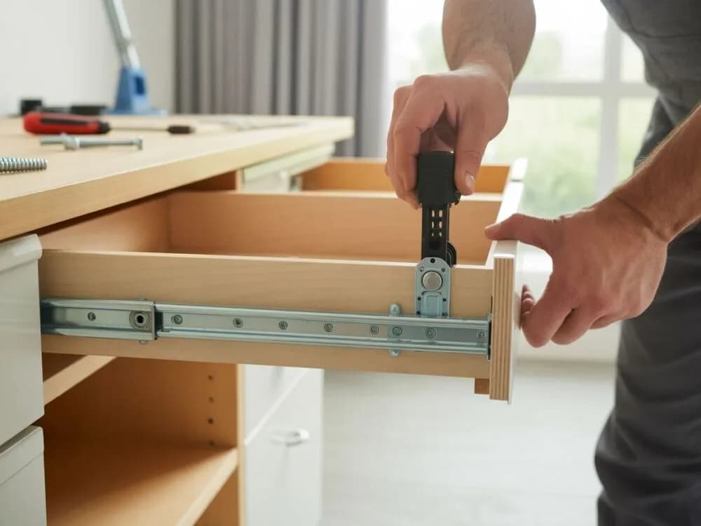 Jak zamontować prowadnice do szuflad? Poradnik krok po kroku