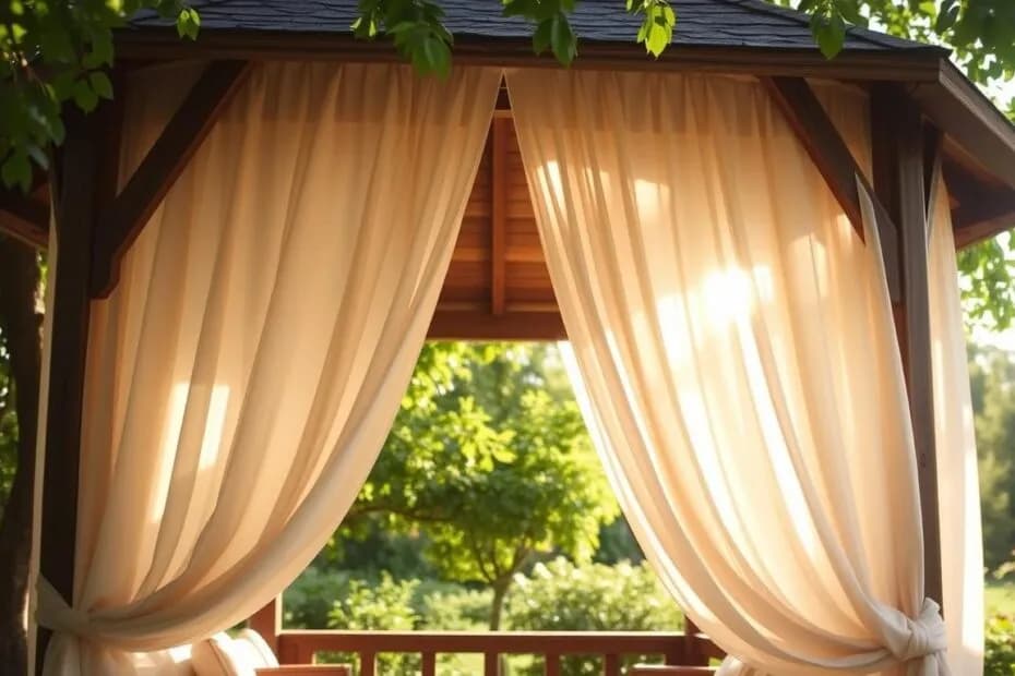 Jak zamontować zasłony w altanie? Poradnik krok po kroku